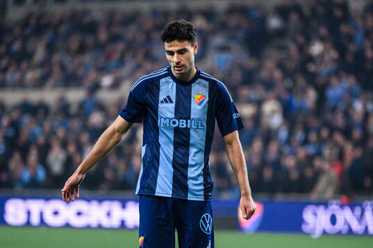 Djurgårdens Deniz Hummet  deppar
