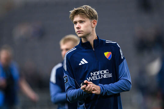 Djurgårdens Patric Åslund jublar