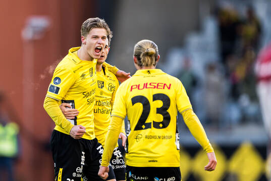 Elfsborgs Gottfrid Rapp jublar