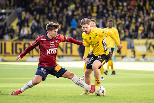 Örgrytes Daniel Paulson och Elfsborgs Gottfrid Rapp