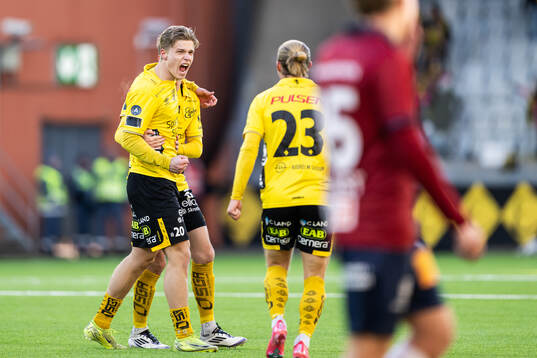 Elfsborgs Gottfrid Rapp jublar