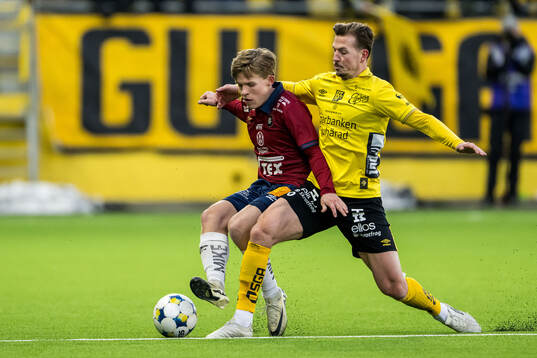 Örgrytes Isak Dahlqvist och Elfsborgs Simon Olsson