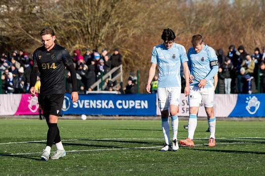 Gefles Kevin Persson och Martin Rauschenberg Brorsen deppar