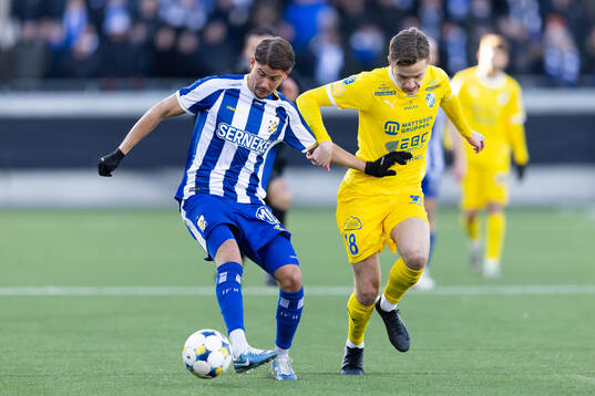 IFK Göteborgs Ramon Pascal Lundqvist och +IK Oddevolds