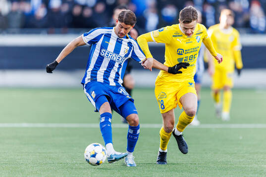 IFK Göteborgs Ramon Pascal Lundqvist och IK Oddevolds