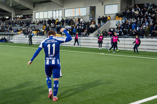 IFK Göteborgs Tobias Heintz jublar
