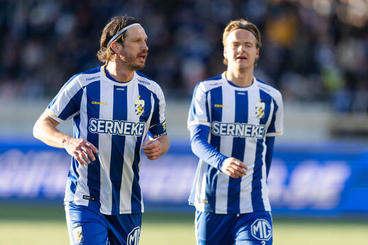 IFK Göteborgs Gustav Svensson och August Erlingmark