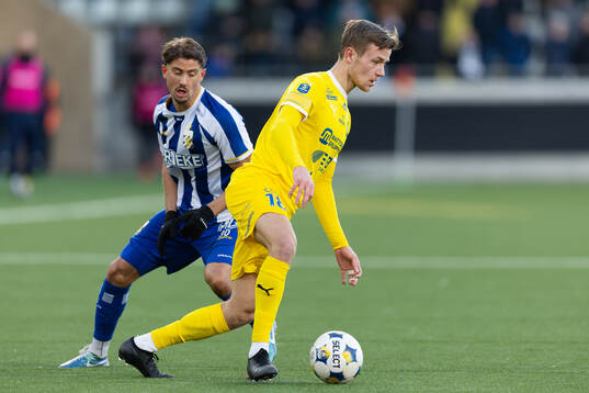 IFK Göteborgs Ramon Pascal Lundqvist och IK Oddevolds