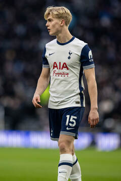 Lucas Bergvall of Tottenham