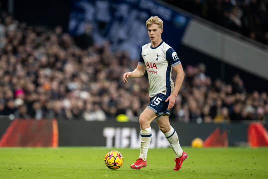 Lucas Bergvall of Tottenham