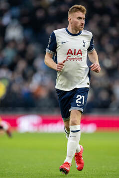 Dejan Kulusevski of Tottenham