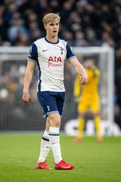 Lucas Bergvall of Tottenham