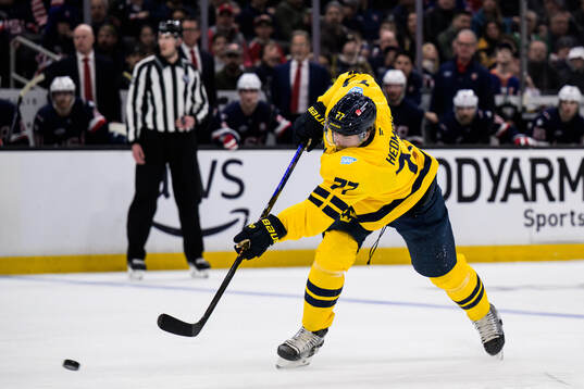 Victor Hedman of Sweden
