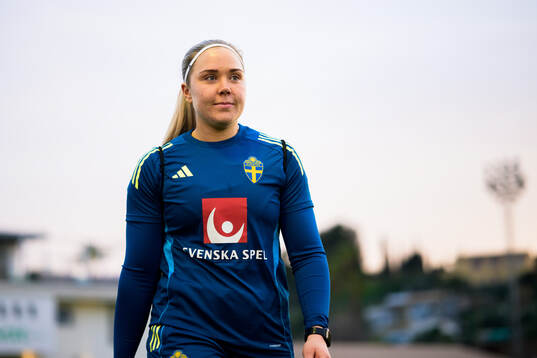 Goalkeeper Sofia Hjern