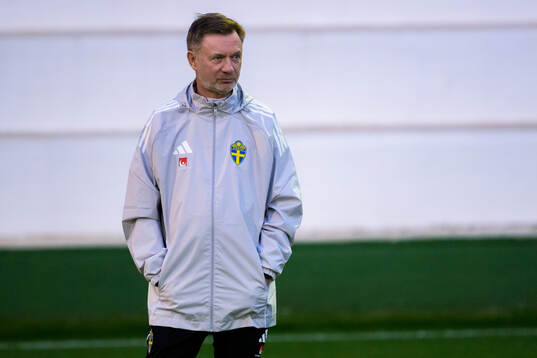 Head coach Peter Gerhardsson
