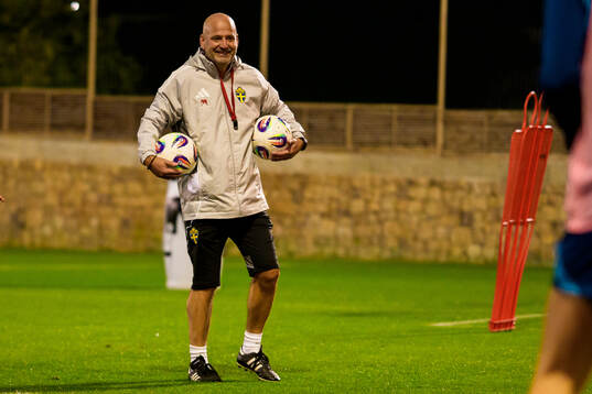 Assistant coach Magnus Wikman
