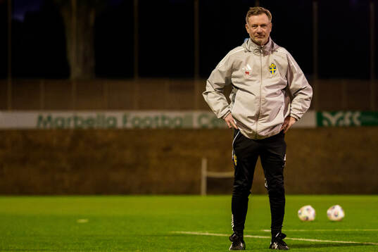 Head coach Peter Gerhardsson