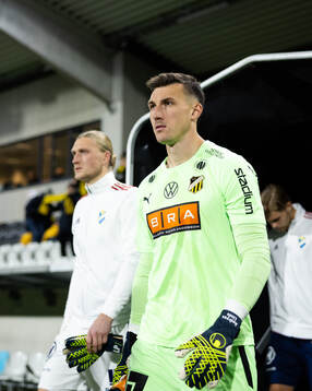 Häckens målvakt Andreas Linde