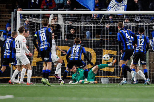 Helsingborgs målvakt Johan Brattberg