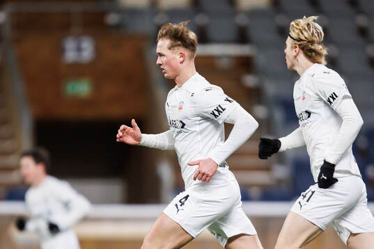 Helsingborgs Marcus Gudmann jublar