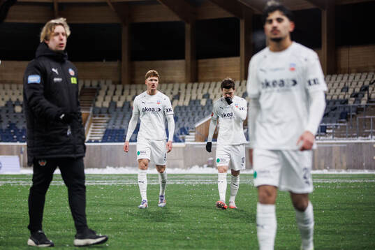 Helsingborgs Marcus Gudmann och Max Svensson deppar