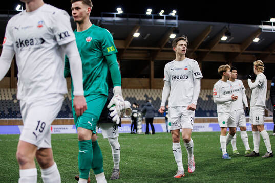 Helsingborgs Adrian Svanbäck deppar