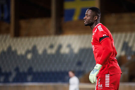 Sirius målvakt Ismael Diawara