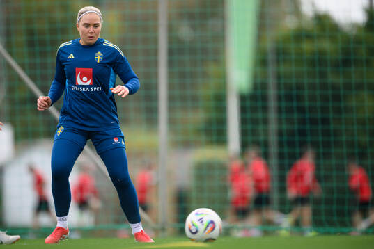 Goalkeeper Sofia Hjern of Sweden of the women’s national