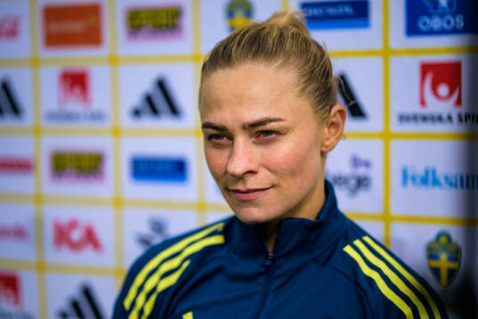 Fridolina Rolfö of the women’s national football team of