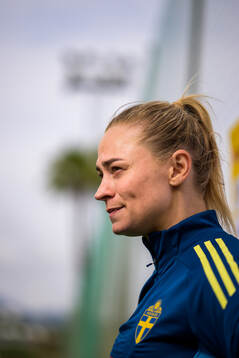 Fridolina Rolfö of the women’s national football team of