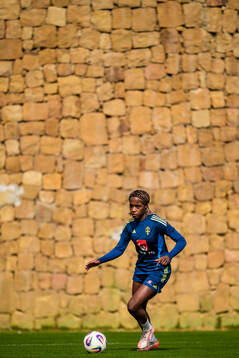 Evelyn Ijeh of the women’s national football team of