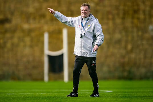 Head coach Peter Gerhardsson of the women’s national