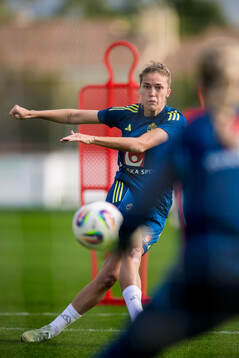 Filippa Angeldahl of the women’s national football team