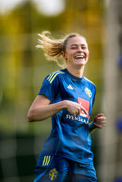 Fridolina Rolfö of the women’s national football team of