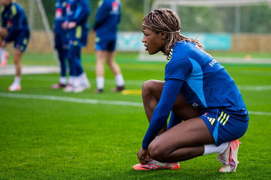 Evelyn Ijeh of the women’s national football team of