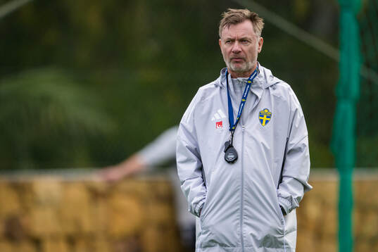 Head coach Peter Gerhardsson of the women’s national