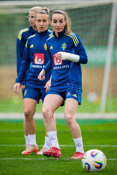 Kosovare Asllani of the women’s national football team of