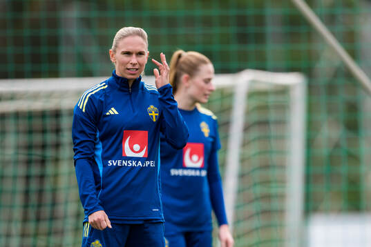 Jonna Andersson of the women’s national football team of