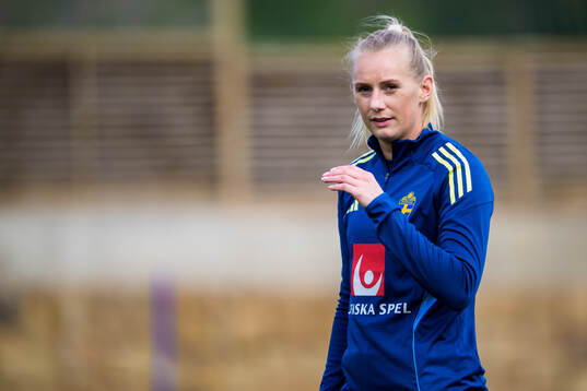 Stina Blackstenius of the women’s national football team