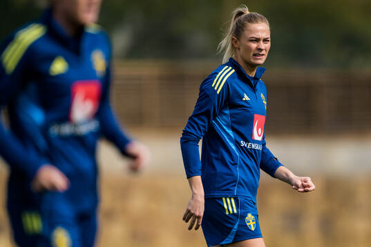 Fridolina Rolfö of the women’s national football team of