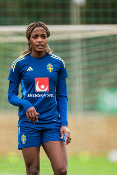 Evelyn Ijeh of the women’s national football team of