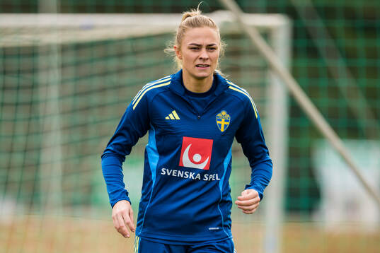 Fridolina Rolfö of the women’s national football team of