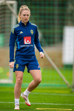 Rebecka Blomqvist of the women’s national football team