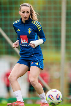Kosovare Asllani of the women’s national football team of