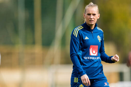 Stina Blackstenius of the women’s national football team