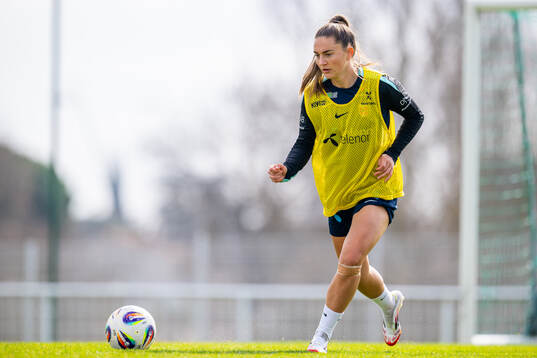 Vilde Bøe Risa of the Norwegian women's national football