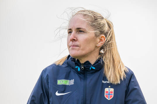 Gemma Grainger, head coach of the Norwegian women's