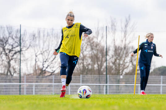 Celin Bizet Ildhusøy of the Norwegian women's national