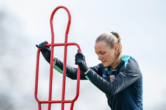 Frida Maanum of the Norwegian women's national football team