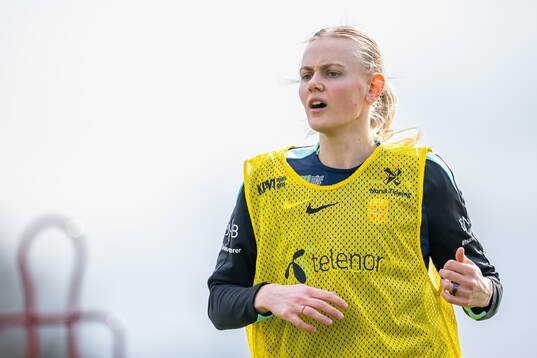 Karina Sævik of the Norwegian women's national football